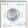 Image 1 : 1966  Twenty Five Cents SILVER