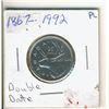 Image 1 : 1867 - 1992   Twenty Five Cents,   Double Date