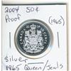 Image 1 : 2004 Fifty Cents  Silver Proof (1965 Queen with Jewels)