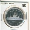 Image 1 : 1983 Dollar Coin Frosted Proof