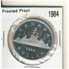 Image 1 : 1984 Dollar Coin Frosted Proof