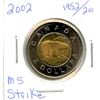 Image 2 : 2002 Two Dollar Coin MS Strike - 1952 - 2002 Golden Jubilee Coin