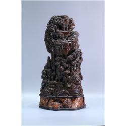 Agarwood Figure Story Ornament