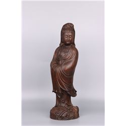 Agarwood Guanyin Ornament