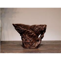 Agarwood Figure Story Censer