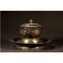 Gilt Silver Teapot