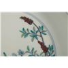 Image 5 : Blue and White Clashing Color Floral Pattern Plate, Daqing-Yongzheng-Nianzhi Mark