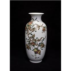 A Porcelain Famille Rose Vase
