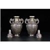 Image 3 : Silver Double Elephant Shaped Ears Vase