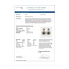 Image 4 : 6.23 ctw Emerald & Diamond Earrings 18K Rose Gold - REF-261R5K