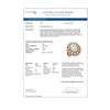 Image 4 : 5.28 ctw Certified Opal & Diamond Victorian Ring 14K Rose Gold - REF-191W3H