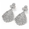 Image 3 : 7 ctw Diamond Earrings 18K White Gold - REF-600H3R