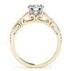 Image 3 : 1.5 ctw Certified VS/SI Diamond 2pc Wedding Set 14k Yellow Gold - REF-283R6K