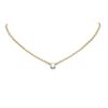 Image 1 : 1.01 ctw Diamond Necklace 18K Yellow Gold - REF-289R8K
