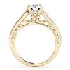 Image 2 : 1.15 ctw Certified VS/SI Diamond Ring 18k Yellow Gold - REF-135A2N