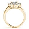 Image 2 : 2.09 ctw Certified VS/SI Diamond Halo Ring 18k Yellow Gold - REF-327Y5X