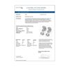 Image 4 : 3 ctw Oval & Marquise Cut Diamond Earrings 18K White Gold - REF-450Y2X