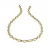 Image 3 : 17.4 ctw Aquamarine & Diamond Necklace 18K Yellow Gold - REF-727K5Y