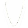 Image 1 : 5.61 ctw Marquise Diamond Station 32 Inch Necklace 18K Yellow Gold - REF-890R4K