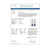 Image 4 : 11.87 ctw Sapphire & Diamond Earrings 18K Rose Gold - REF-509H3R