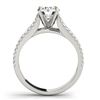 Image 3 : 2.01 ctw Certified VS/SI Diamond Solitaire 2pc Set 14k 2Tone Gold - REF-320W8H