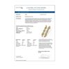 Image 4 : 3.72 ctw Diamond Designer Earrings 18K Yellow Gold - REF-360K2Y