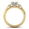 Image 3 : 1.5 ctw Certified VS/SI Diamond Solitaire 3 Stone Ring 14k Yellow Gold - REF-346N2F