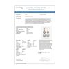 Image 4 : 1.92 ctw Diamond & Pearl Earrings 18K Rose Gold - REF-297H3R