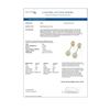 Image 4 : 2 ctw Diamond Designer Earrings 18K Yellow Gold - REF-241W3H