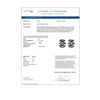 Image 4 : 2.50 ctw Certified VS/SI Quality Oval Diamond Stud Earrings 10k Yellow Gold - REF-601W4H