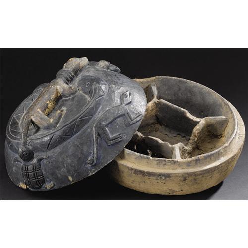 Yoruba (Nigeria)Lidded Divination Container