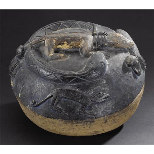 Yoruba (Nigeria)Lidded Divination Container