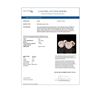 Image 4 : 1.09 ctw VS/SI Diamond Solitaire Art Deco Stud Earrings 18k Rose Gold - REF-202N8F