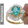 Image 1 : Antique Certified 12.00 ct Ruby & Diamond Ring 14k Gold