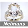 Image 1 : USGL Certified 2.00 ct Aquamarine & Ruby Ring 14kt Gold