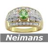 Image 1 : Fine 5.00 ct Certified Emerald & Diamond Ring 14kt Gold
