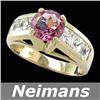 Image 1 : Antique 3.75 ct Natural Mined Ruby & Diamond Ring 14kt