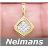 Image 1 : .25 ct Diamond Pendant 14kt Gold USGL Certified