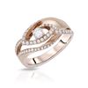 Image 1 : Natural 0.55 CTW Diamond Ring 14K Rose Gold - REF-90H9W