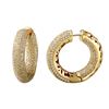 Image 1 : Natural 5.74 CTW Diamond Earrings 14K Yellow Gold - REF-608T4X