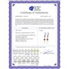 Image 2 : Genuine 5.2 ctw Citrine & Pearl Earrings 14KT Rose Gold - REF-35R9P