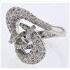 Image 1 : Natural 2.07 CTW Diamond Ring 14K White Gold - REF-193T5X