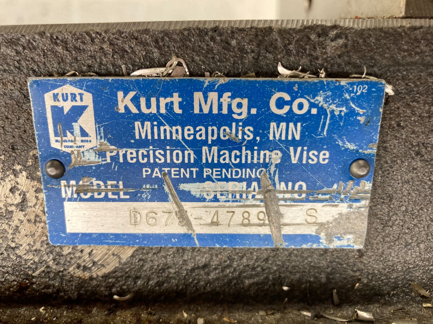 6" Kurt D675 Precision Machine Vise - BTM Industrial