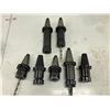 Image 2 : Lot of (7) CAT45 TG100 Collet Chucks