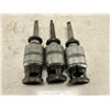 Image 1 : (3) Nobur Intramatic JA Recessing Deburring Heads, #2 MT Arbor