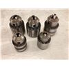 Image 2 : (5) Misc Drill Chuck Heads