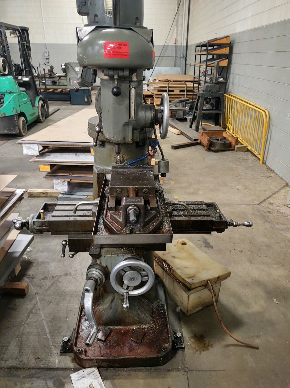 Millrite Millrite MV1 Vertical Milling Machine **LOCATED HOLLAND, MI**