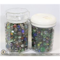 VINTAGE 2 CONTAINERS OF GLASS