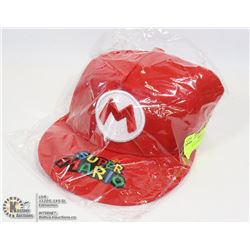 NEW RED SUPER MARIO HAT