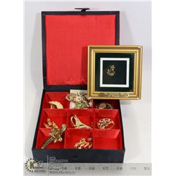 VINTAGE BROOCHES (4) SARA